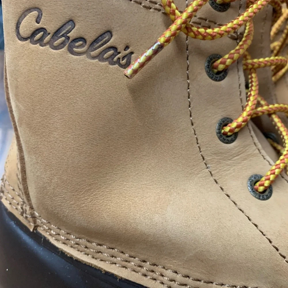 Cabela’s Duck Boots Mens Size 8D Thinsulate Steel Shank
